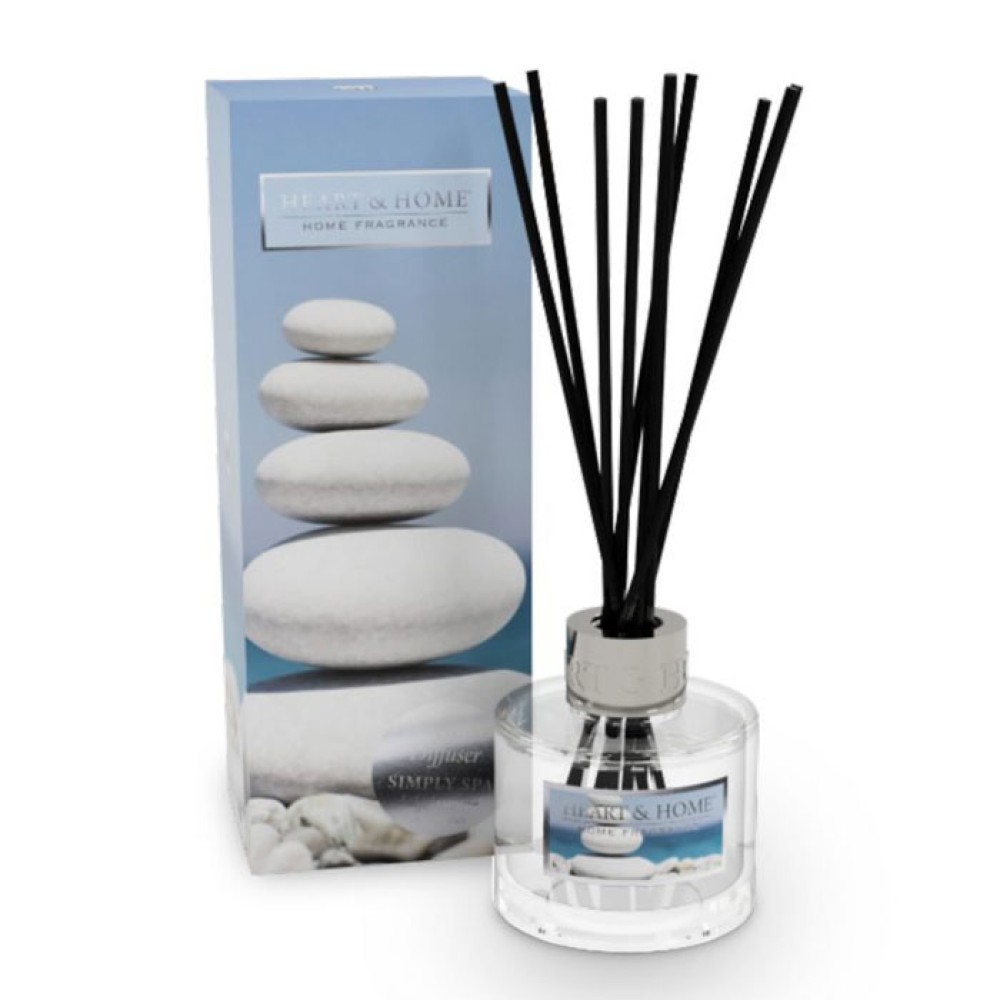 Heart and Home Reed Diffusers Simply Spa Reed Diffusers